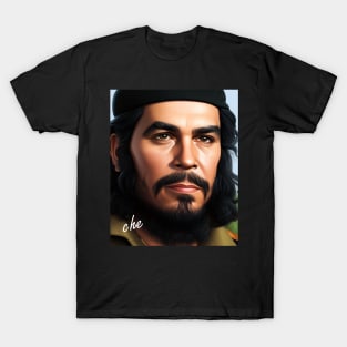 Realistic Portrait of Che Guevara T-Shirt